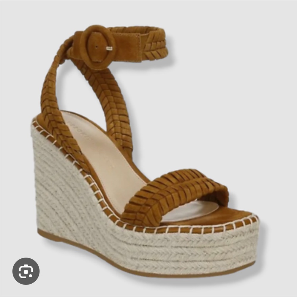 Veronica Beard Rilla Espadrille Wedge Sandals